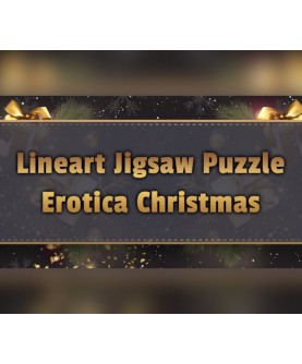 LineArt Jigsaw Puzzle - Erotica Christmas Steam Key GLOBAL